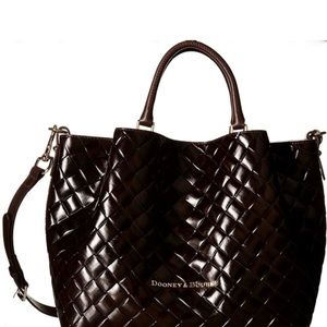 Dooney & Bourke Large Brown Barlow Bag